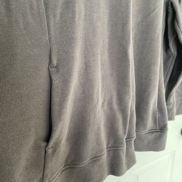 Duluth Trading Co. Crew Neck Sweatshirt Size 2X Pullover Gray Kangaroo Pocket - Picture 4 of 5